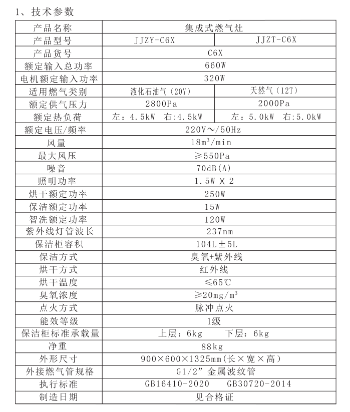 廚房衛士C6X